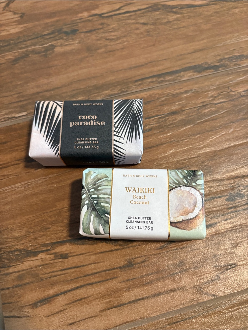 Bath & Body Works WAIKIKI BEACH COCONUT~COCO PARADISE Shea Butter Cleansing Bar